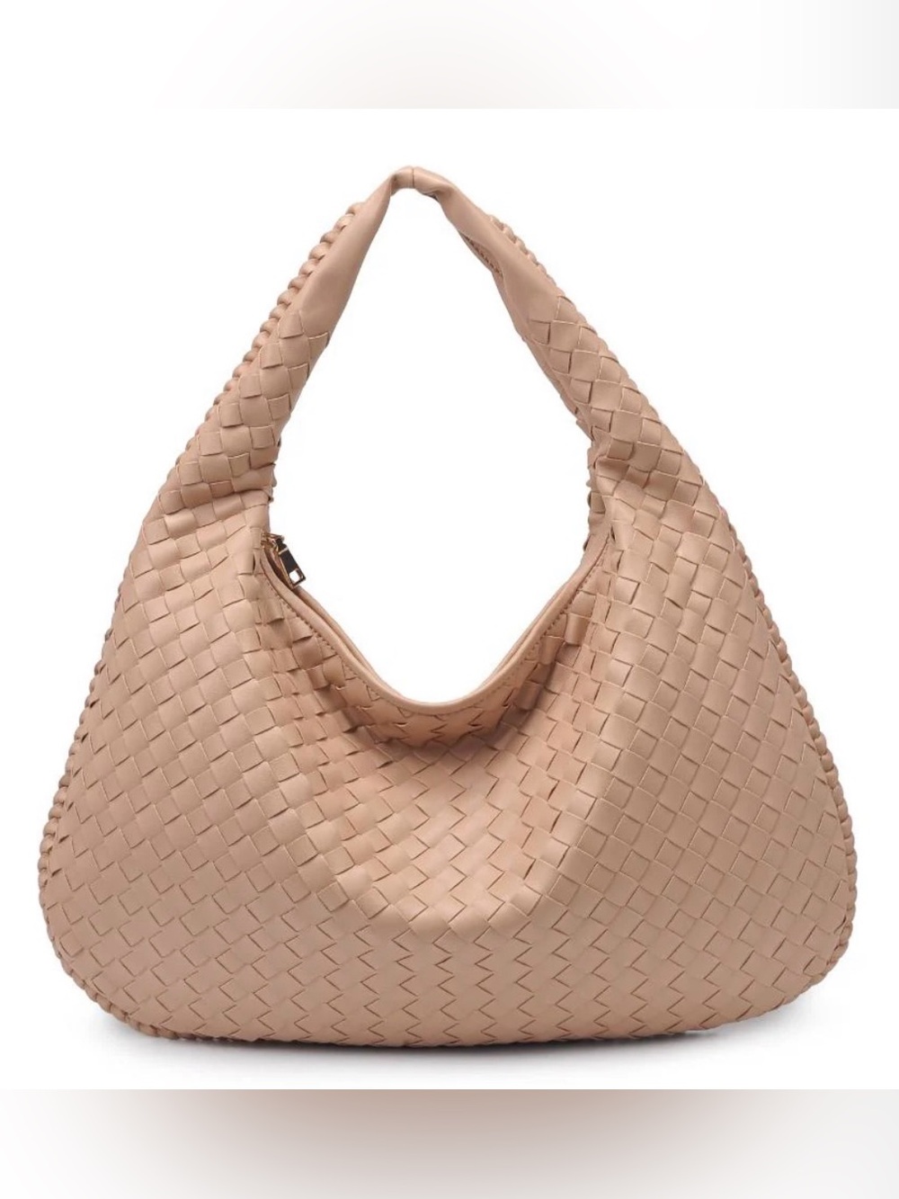 Urban Expressions Woven Hobo Shoulder Bag